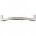Top Knobs TK249BSN Euro Open Arched Pull 5 Inch Center to Center in Brushed Satin Nickel