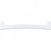 Top Knobs TK249WHT Euro Open Arched Pull 5 Inch Center to Center in White