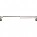Top Knobs TK258BSN Modern Metro Notch Pull A 9 Inch Center to Center in Brushed Satin Nickel