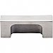 Top Knobs TK275SS Modern Metro Tab Pull 2 Inch Center to Center in Stainless Steel