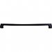 Top Knobs TK547BLK Holland Pull 12 Inch Center to Center in Flat Black