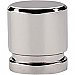 Top Knobs TK57PN Oval Small Knob 1 Inch in Polished Nickel