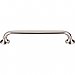 Top Knobs TK595BSN Oculus Oval Pull 6 5/16 Inch Center to Center in Brushed Satin Nickel