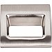 Top Knobs TK615BSN Tango Small Finger Pull 1 1/8 Inch in Brushed Satin Nickel