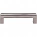 Top Knobs TK672BSN Podium Pull 3 3/4 Inch Center to Center in Brushed Satin Nickel