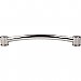 Top Knobs TK67PN Oval Appliance Pull 12 Inch Center to Center in Polished Nickel