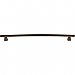 Top Knobs TK6GBZ Arched Pull 12 Inch Center to Center in German Bronze
