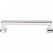 Top Knobs TK704PN Ascendra Pull 5 1/16 Inch Center to Center in Polished Nickel