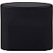 Top Knobs TK73BLK Oval Small Slot Knob 3/4 Inch Center to Center in Flat Black