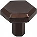 Top Knobs TK792ORB Lydia Knob 1 1/4 Inch in Oil Rubbed Bronze