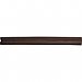 Top Knobs TK81ORB Inset Rail Pull 5 Inch Center to Center in Oil Rubbed Bronze