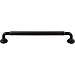 Top Knobs TK825BLK Lily Pull 7 9/16 Inch Center to Center in Flat Black