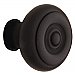 Baldwin 5005102MR Pair of Estate Knobs without Rosettes