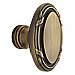 Baldwin 5031050MR Pair of Estate Knobs without Rosettes