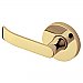 Baldwin 5460V003LMR Individual Contemporary Estate Lever without Rosettes