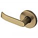 Baldwin 5460V050LMR Individual Contemporary Estate Lever without Rosettes