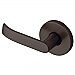 Baldwin 5460V112LMR Individual Contemporary Estate Lever without Rosettes