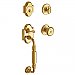 Baldwin 85305003ENTR Canterbury Single Cylinder Sectional Entryset with Interior Knob for Active Door