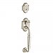 Baldwin 85305056ENTR Canterbury Single Cylinder Sectional Entryset with Interior Knob for Active Door