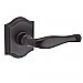 Baldwin HDDECRTAR112 Decorative Single Dummy Lever with Traditional Arch Rose - Right Handed