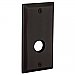 Baldwin R034402RPV Individual 5.25" Height Square Right Handed Privacy Rosette