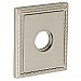 Baldwin R036150PS Pair of 3.225" Height Square Rope Passage Rosettes