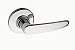 Copper Creek JL2290PS Polished Stainless Jayne Style Door Dummy Lever