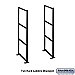 Salsbury 2200C3 Rack Ladder Custom for Aluminum Mailboxes 3 High