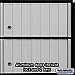 Salsbury 2204 Aluminum Mailbox 4 Doors Rack Ladder System-Alt-view-2