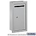 Salsbury 2265AP Letter Box Includes Commercial Lock Slim Recessed Mounted Private Access