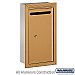 Salsbury 2265BP Letter Box Includes Commercial Lock Slim Recessed Mounted Private Access