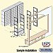 Salsbury 2270U Aluminum Parcel Locker 1 Door USPS Access-Alt-view-2