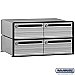 Salsbury 2404 Data Distribution System Aluminum Box 4 Doors