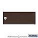 Salsbury 3352BRZ Replacement Door and Lock Standard B Size for Cluster Box Unit with 3 Keys