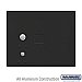 Salsbury 3353BLK Replacement Parcel Locker Door and Tenant Lock for Cluster Box Unit Small Parcel Locker with 3 Keys