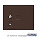 Salsbury 3353BRZ Replacement Parcel Locker Door and Tenant Lock for Cluster Box Unit Small Parcel Locker with 3 Keys