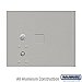 Salsbury 3353GRY Replacement Parcel Locker Door and Tenant Lock for Cluster Box Unit Small Parcel Locker with 3 Keys