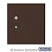 Salsbury 3354BRZ Replacement Parcel Locker Door and Tenant Lock for Cluster Box Unit Large Parcel Locker with 3 Keys