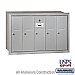 Salsbury 3505ARU Vertical Mailbox 5 Doors Recessed Mounted USPS Access