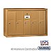 Salsbury 3505BSU Vertical Mailbox 5 Doors Surface Mounted USPS Access