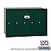 Salsbury 3505GRU Vertical Mailbox 5 Doors Recessed Mounted USPS Access