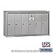 Salsbury 3506ASU Vertical Mailbox 6 Doors Surface Mounted USPS Access