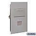 Salsbury 3600C5-ARU Collection Unit for 5 Door High 4B+ Mailbox Units Rear Loading USPS Access