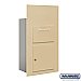 Salsbury 3600C6-SFU Collection Unit for 6 Door High 4B+ Mailbox Units Front Loading USPS Access