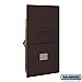 Salsbury 3600C6-ZRU Collection Unit for 6 Door High 4B+ Mailbox Units Rear Loading USPS Access