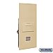 Salsbury 3600C7-SRU Collection Unit for 7 Door High 4B+ Mailbox Units Rear Loading USPS Access
