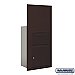 Salsbury 3600C7-ZFP Collection Unit for 7 Door High 4B+ Mailbox Units Front Loading Private Access