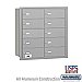Salsbury 3610ARU 4B+ Horizontal Mailbox 10 B Doors Rear Loading USPS Access