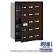 Salsbury 3615ZFP 4B+ Horizontal Mailbox 15 A Doors 14 usable Front Loading Private Access