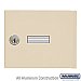 Salsbury 3651SAN Replacement Door and Lock Standard A Size for 4B+ Horizontal Mailbox with 2 Keys